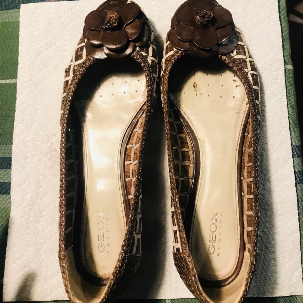 Geox Ballerina Leather